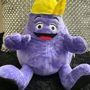 Grimace Soft Plush Toy - 7.8” High